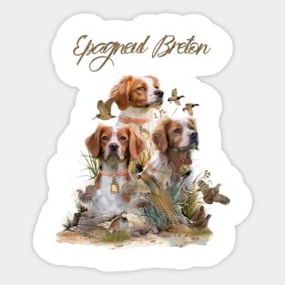 Brittany Spaniel Sticker